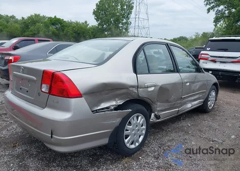 2004 Honda Civic Lx из США, поврежденный, VIN 1HGES15594L009778